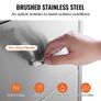 Outdoor Kitchen Drawers 16\" W x 21.5\" H x 18\" D, Flush Mount Triple Access BBQ Drawers with Stainless Steel Handle, BBQ Island Drawers Image 4