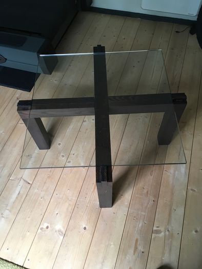 Square Glass Table