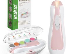 haakaa Baby Nail Trimmer Electric Safe Baby Nail Clippers
