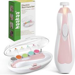 haakaa Baby Nail Trimmer Electric Safe Baby Nail Clippers