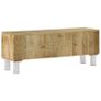 TV Cabinet Solid Mango Wood 118x30x45 cm Image 6