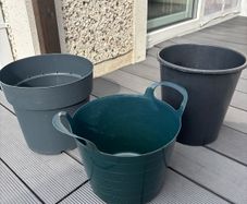 Plastic Plant Pots Bundle