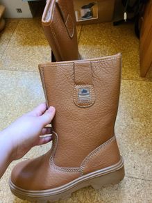 Groundwork Boots in Brown with Fur