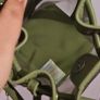 Charles & Keith Crossbody and Handheld Mesh Bucket Bag in Sage Green Image 5