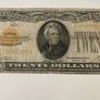 USA 1928 20 Dollars Gold Certificate Image 4