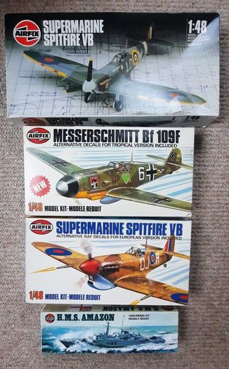 FREE Vintage Airfix Model Kit boxes