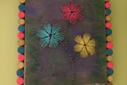String art flowers