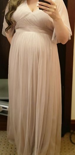 Maternity Wedding Guest or Bridesmaid Dress