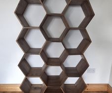 shelf honeycomb style