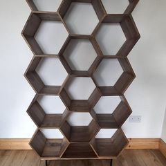 shelf honeycomb style