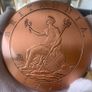 Great Britain 1797 huge King George III proof cartwheel twopence medallion Image 3