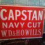 Rare Will's early doublesided enamel sign, flanged Image 2