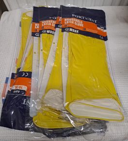 9 sets Portwest Household Latex Gloves XL New