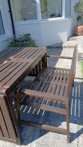 Garden table and chairs