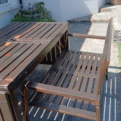 Garden table and chairs