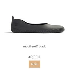 Mouilliere rubber galosh overshoes