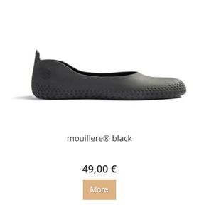 Mouilliere rubber galosh overshoes
