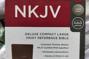 holy Bible nkjv brand New compact deluxe leathersoft on3ne3ss