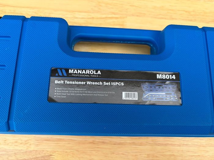 Manarola 15pc Belt Tensioner Wrench Set