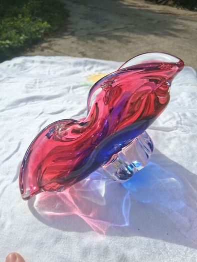 Joseph Hospodka Mid Century Glass Bowl