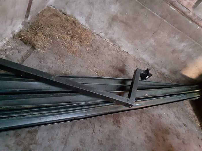 Plastic gutters black