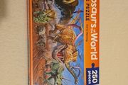 Puzzle 250 pieces - Dinosaurs of the world