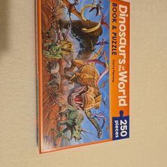 Puzzle 250 pieces - Dinosaurs of the world
