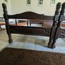 Single wooden bed frame Image 4