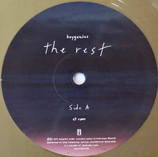 boygenius  The Rest 10", EP, Metallic Gold