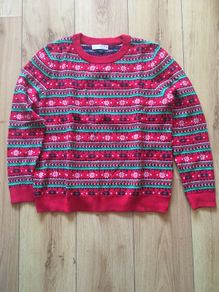 Beautiful Ladies Christmas Jumper Size L (14-16)