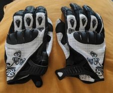 Motorbike gloves ladies