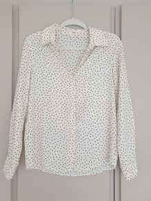 Mango Poka Dot Shirt - S