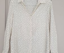 Mango Poka Dot Shirt - S