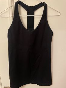 Nike gym top with built in bra