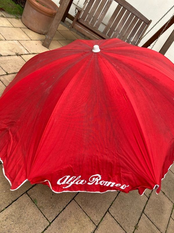alfa romeo patio umbrella PatioKingdom 9FT Outdoor Umbrella, Autotilt Made of 650D of Polypropylene Best Selection Large Tilt Patio