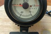 Genuine BLITZ Turbo Boost Gauge  Rare JDM Instrumentation
