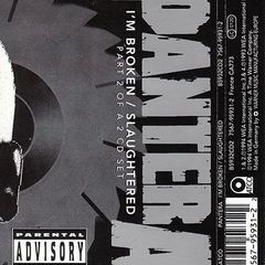 Pantera Im Broken Slaughtered CD 2 Single Heavy Metal