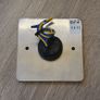Flush 25mm stainless steel exit button SPB003F with back box Image 2