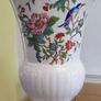 2XAynsley Trumpet Vase (large) - Pembroke Aynsley Fine Bone China Porcelain Made in England Pembroke Pattern Collectable Gift Vintage Image 3