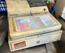 old cash machine