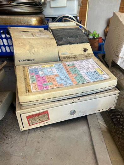 old cash machine