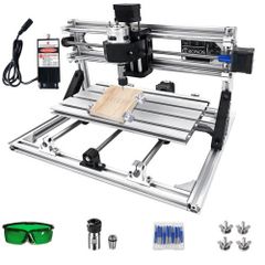 Cnc 3018 Router Kit With Laser Engraver 500mw Laser Engraver Grbl Injection