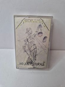 Metallica  ...And Justice for All (Original 1988 Cassette, UK/Ireland Pressing Vertigo)