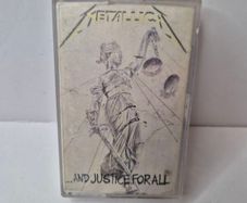 Metallica  ...And Justice for All (Original 1988 Cassette, UK/Ireland Pressing Vertigo)