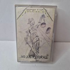 Metallica  ...And Justice for All (Original 1988 Cassette, UK/Ireland Pressing Vertigo)