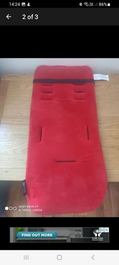 Memory foam pram liner