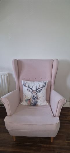 Pink Chair like Ikea style