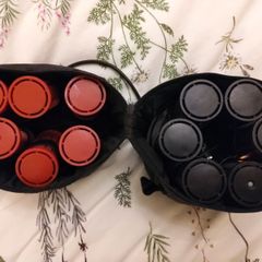 Nicky Clarke Classic Compact Rollers In Travel Case