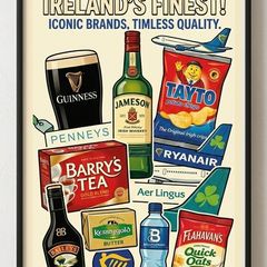 Fun Irish Themed Posters