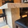 Marble Dining Table & Chairs Image 4